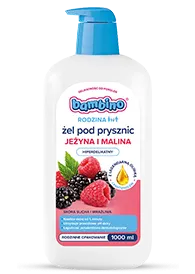 Żel pod prysznic o zapachu jeżyny i maliny